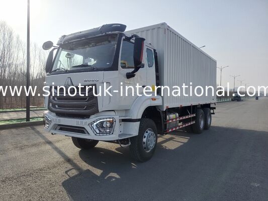 ΦΟΡΤΗΓΟ ΚΙΒΩΤΙΟ HOWO 6X4, 43CBM, Μονό Πλαϊνό Διπλές Πόρτες & Πίσω Διπλές Πόρτες, 371HP, Κιβώτιο 10 Ταχυτήτων