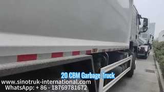 Συμπιεσμένο φορτηγό απορριμάτων