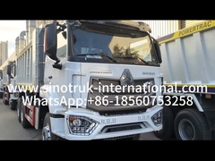 Sinotruk Howo/Hohan Nx 6×4 Τελαχιστό φορτηγό 10 τροχών Στρογγυλό φορτίο 20CBM Λευκό χρώμα