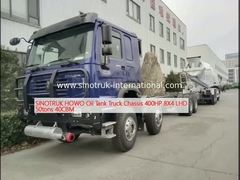 SINOTRUK HOWO Αεροδεξαμενόπλοιο Τράκκα Τάξι 400HP 8X4 LHD 50tons 40CBM