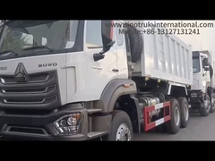 Sinotruk Νέο Hohan Tipper Dump Truck Weichai Μηχανή 6 × 4 LHD 380HP