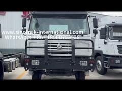 12 τροχών Sinotruk HOWO 8X4 φορτηγό φορτηγό 400hp Τάξι Ghost Face καμπίνα