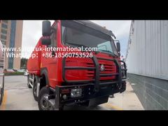 SINOTRUK 8X4 Fuel Tank Fuel Truck 30 CBM  Ghost face cab  With a bumper