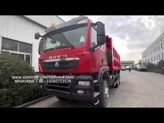 SINOTRUK HOWO TX Μοντέλο 400HP LHD ανατρεπόμενο φορτηγό 6X4 με προειδοποιητικά φώτα